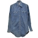 LEVIS / リーバイス 50s ショートホーン デニムウエスタン 長袖シャツ vintage ビンテージ ヴィンテージ