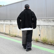 Leh(レー)Layered Wide Track Pants style