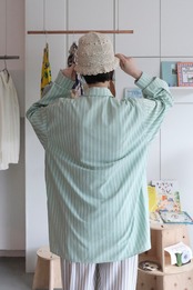 Marimekko mint green Jokapoika shirt