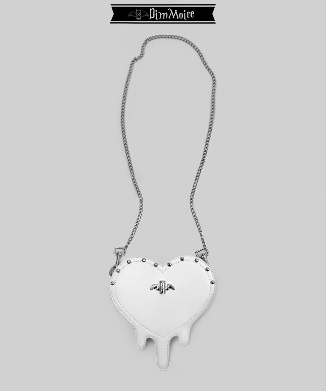 ハート型ポシェット【White】