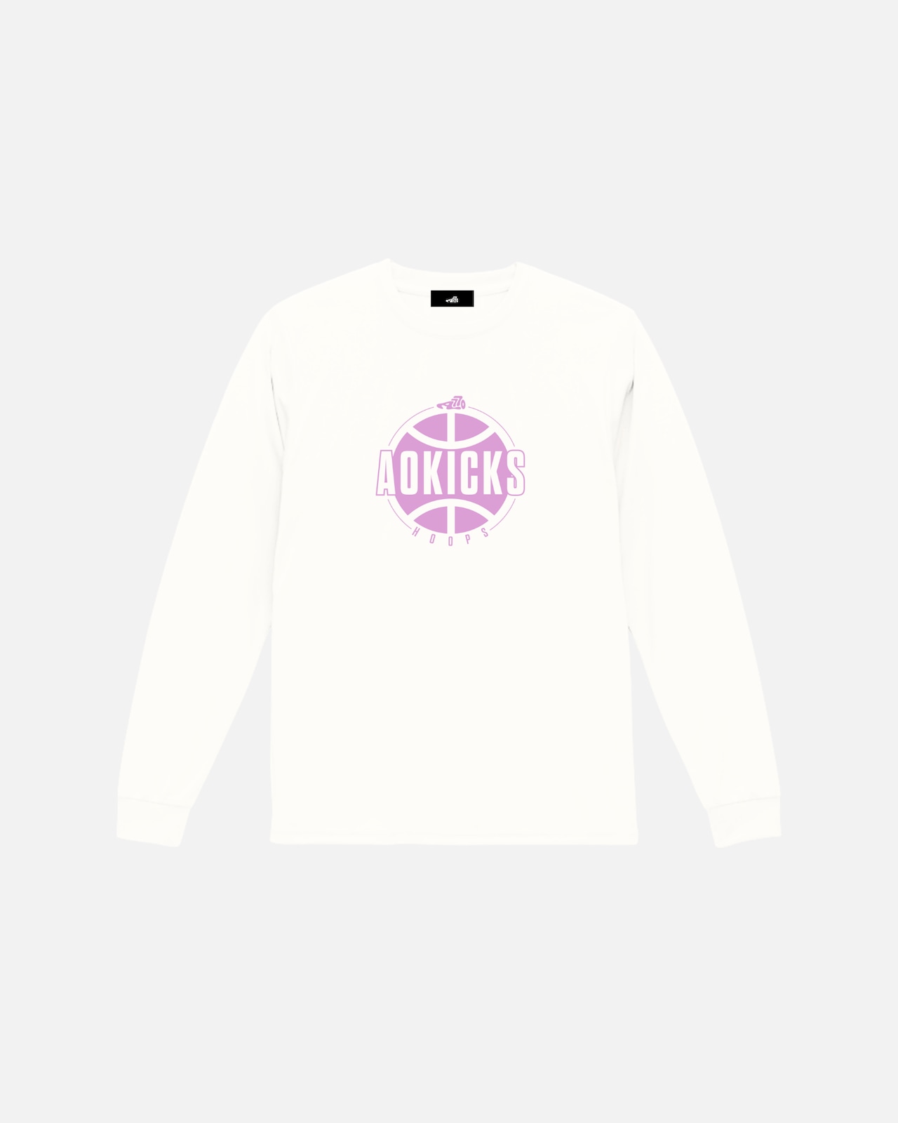 Hoops Ball L/Tee - white/pink