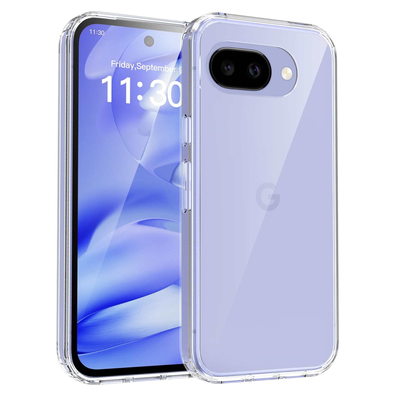 対応Google Pixel 10a ケース クリア TPU+PC ハイブリッド 耐衝撃 黄変防止 薄型 軽量 全面保護