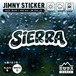 ジムニー ステッカー カッティングタイプ ロゴC SIERRA シエラ ホワイト/ブラック