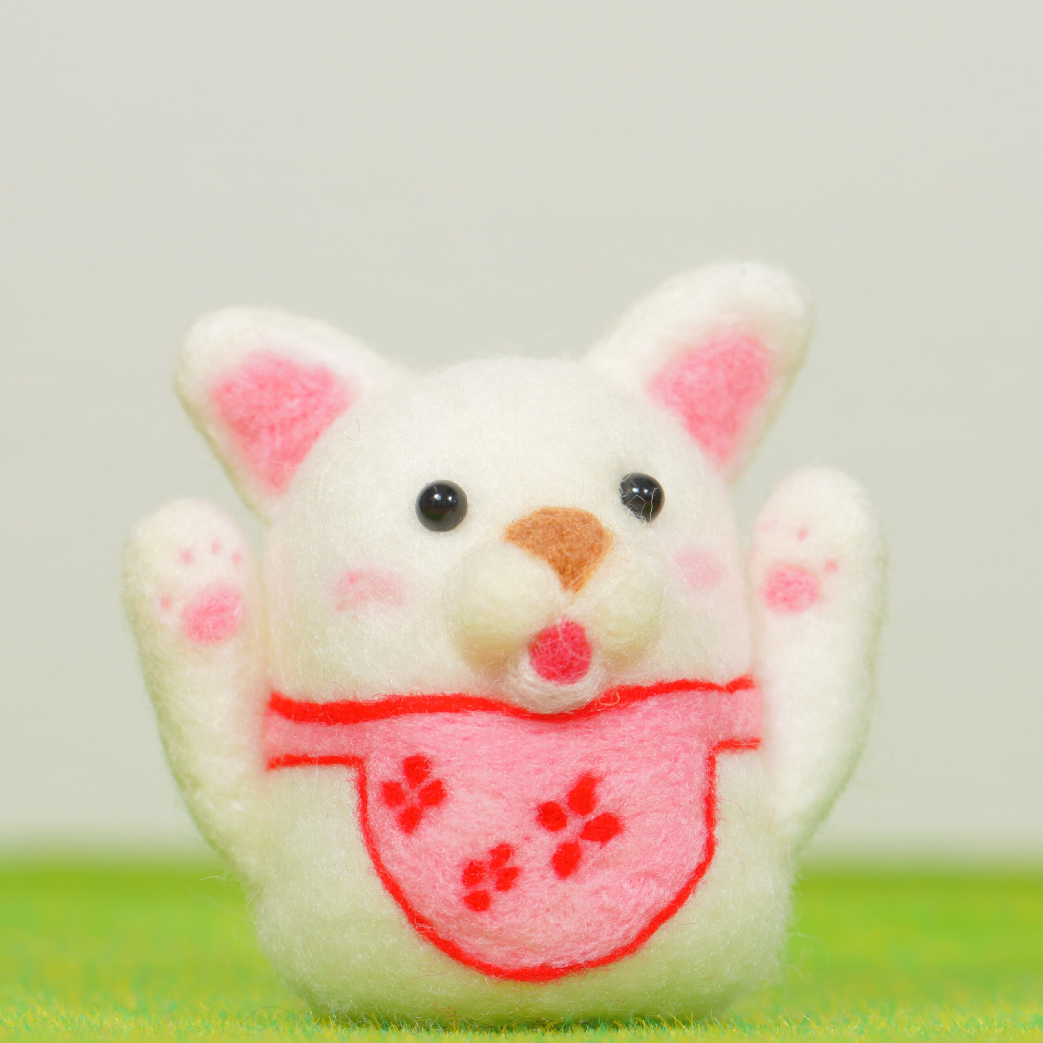 Merry様 ヤギさん 羊毛フェルトストラップ 【公式通販】