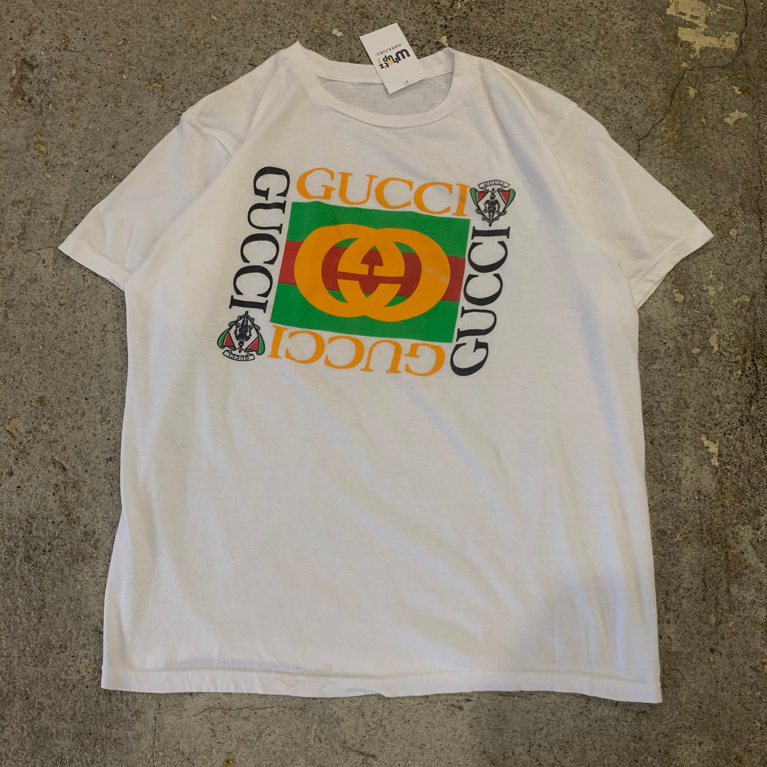 90s〜 bootleg GUCCI T-shirt | What'z up