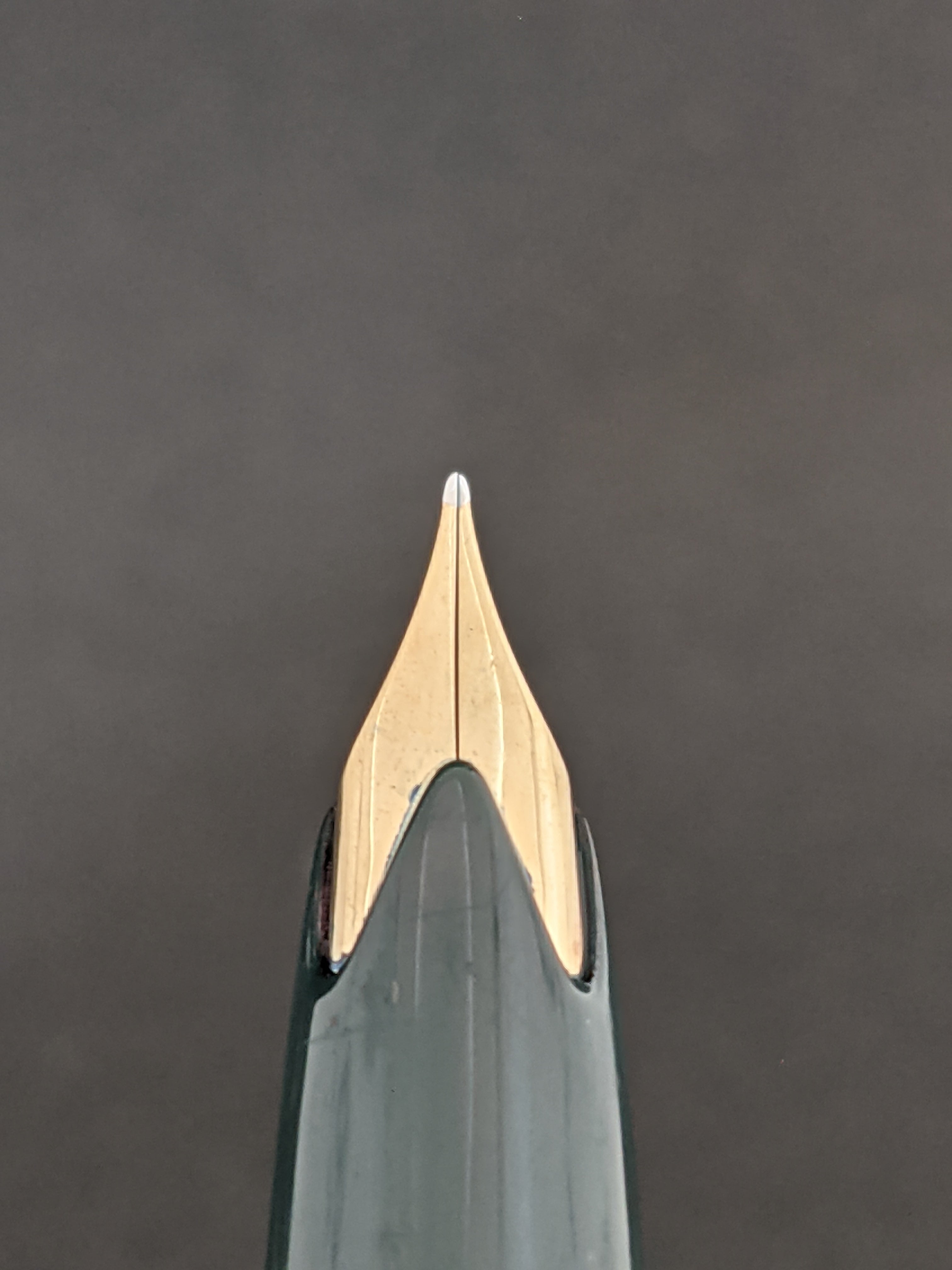 60s モンブラン No 22 緑 MONTBLANC No 22 （細字） 14K 02605