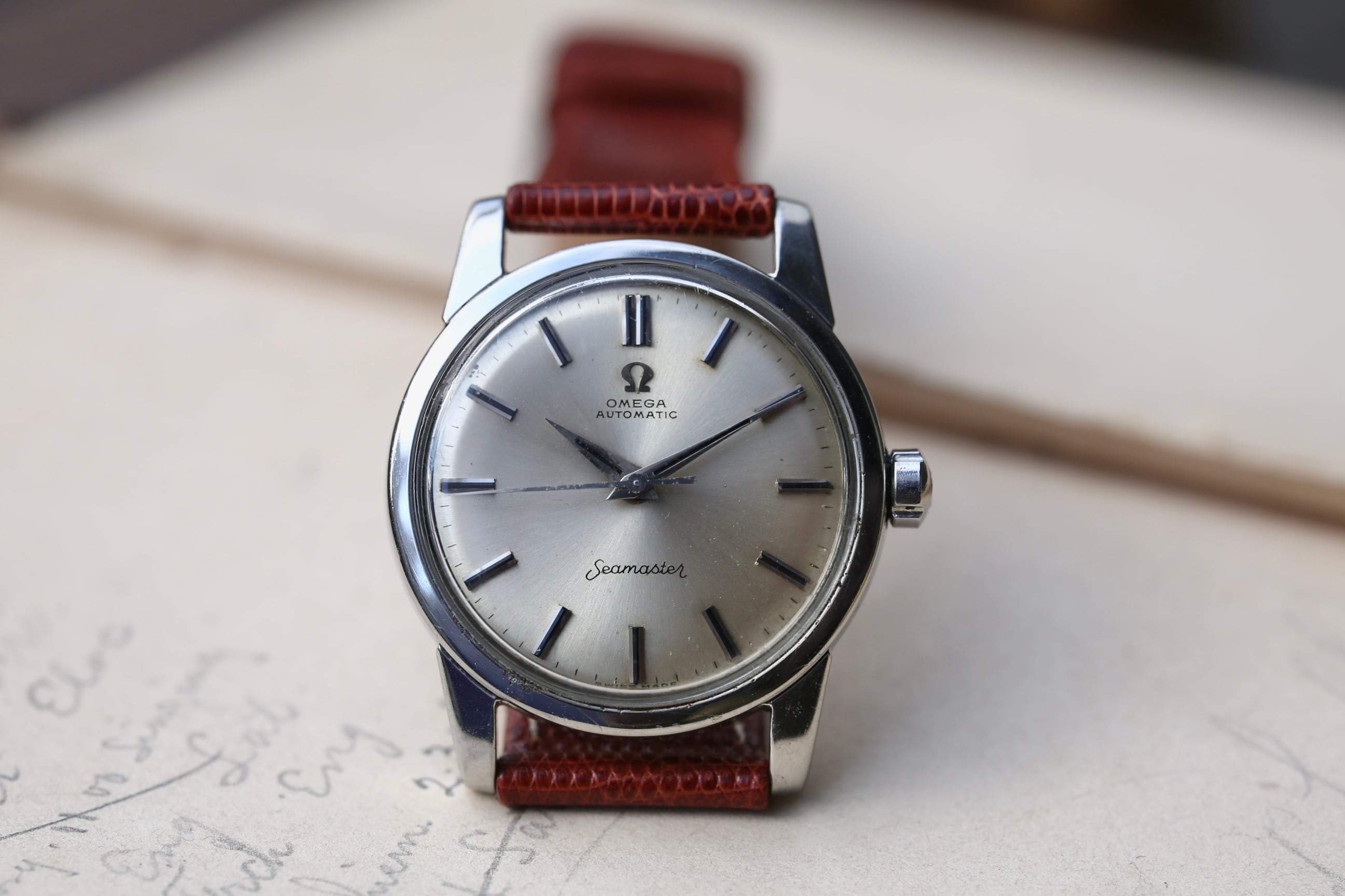 【OMEGA】1950's オメガ シーマスター ノンデイト 下がりS 自動 ...