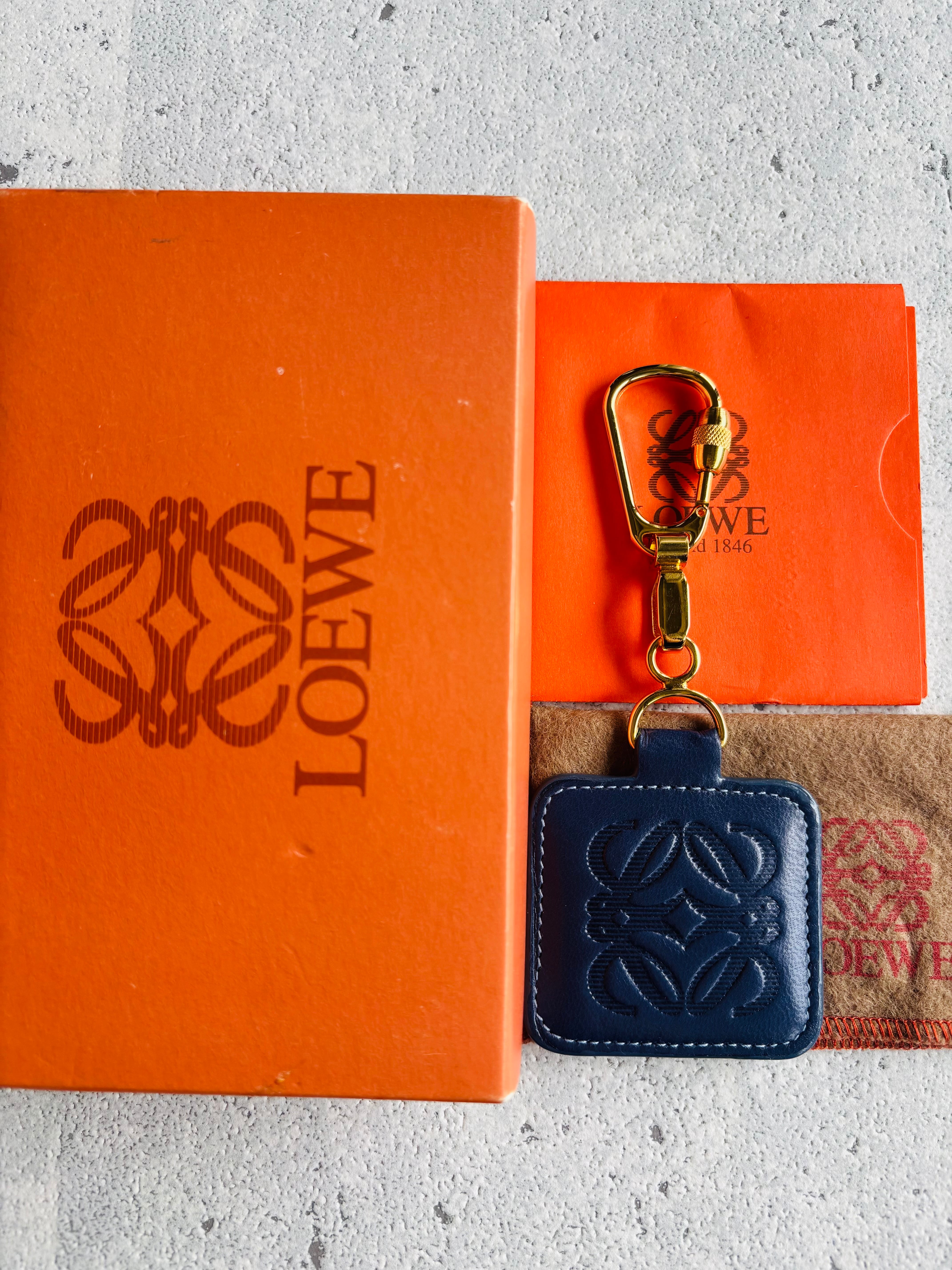 ロエベ　キーリング　ヴィンテージ　希少　蚤の市 LOEWE - ロエベ キーリング ヴィンテージ 希少 蚤の市の通販 by
