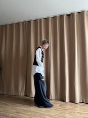 black velour sleeveless tops-5029-10