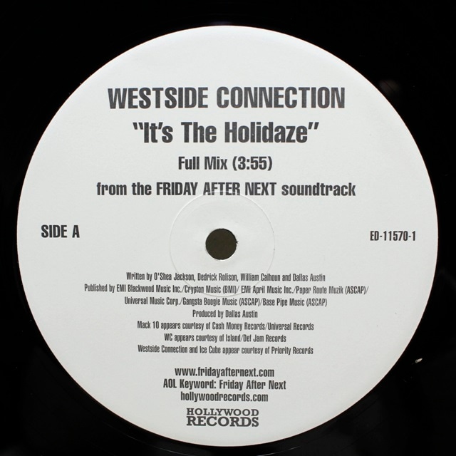 Westside Connection / It's The Holidaze [ED-11570-1] - メイン画像