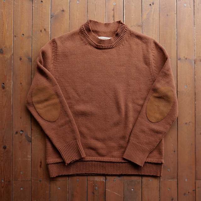 Maison Margiela 2021AW "Decortique" ELBOW PATCH SWEATER