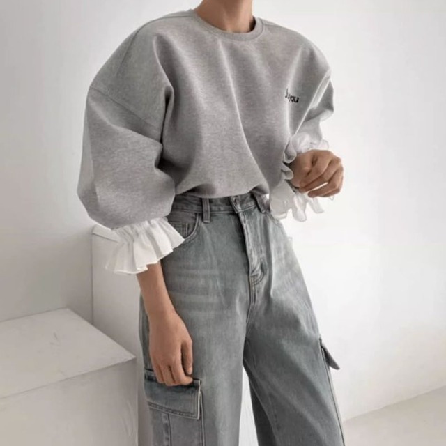 フリルカフトレーナー　23167