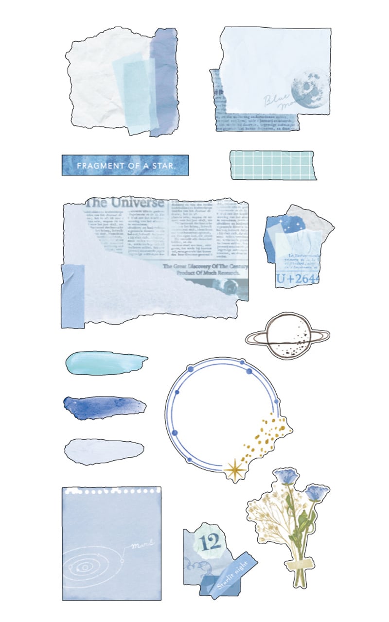 リーブルコラージュ blue | KakeraBOX