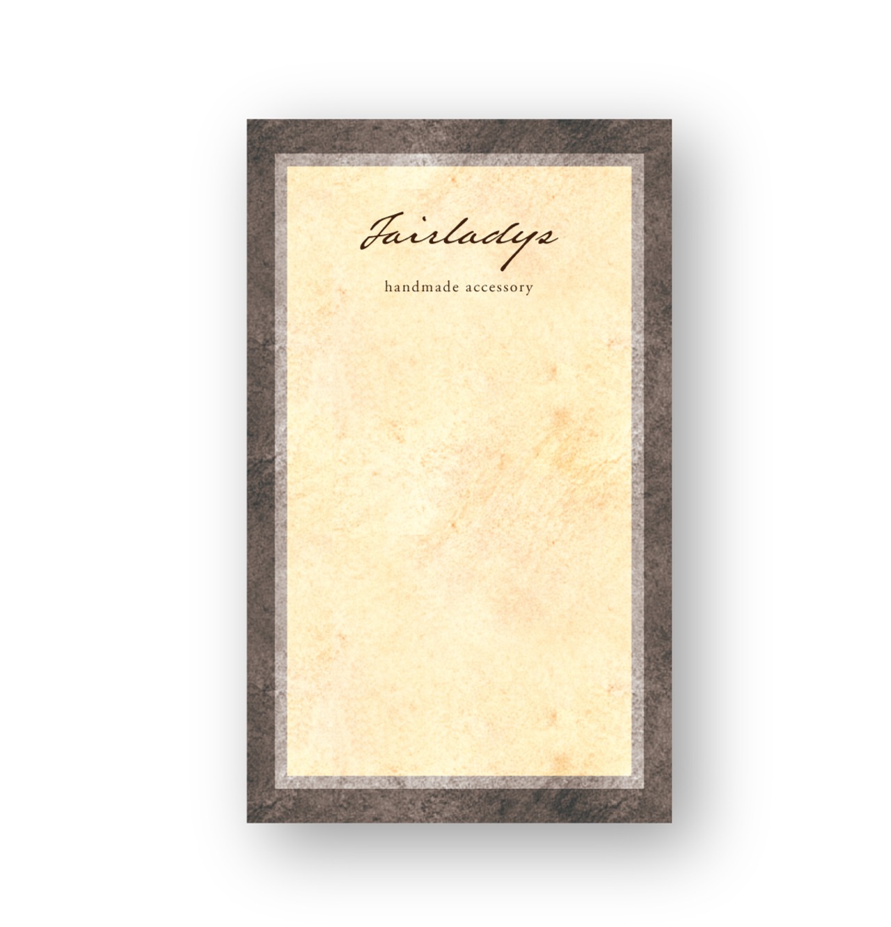 アンティーク系デザイン ｜ アクセサリー台紙 ｜ cd_00119_N