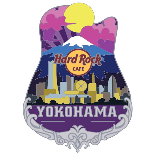 YOKOHAMA 横浜 City Icon Pin