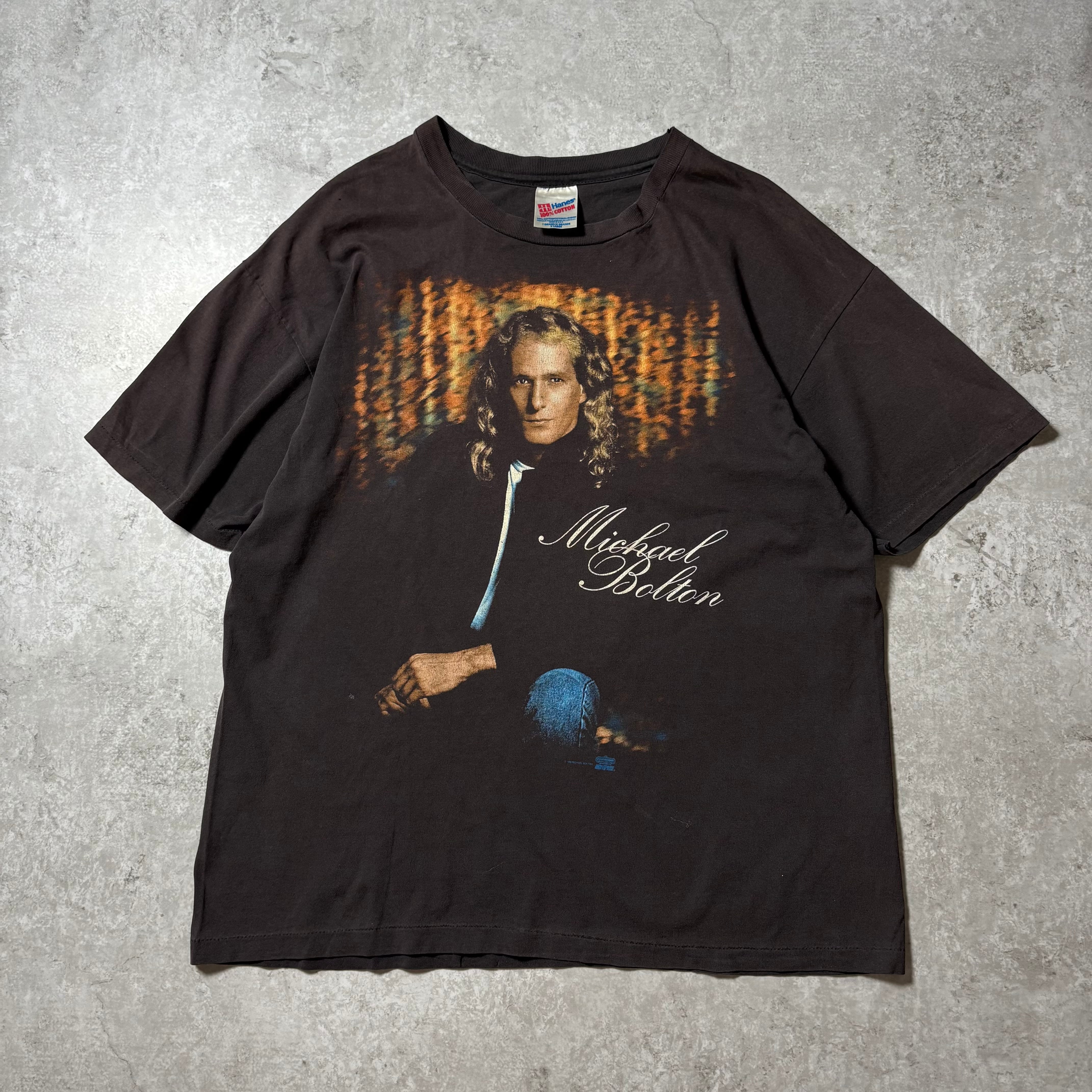 1990s "Michael Bolton" S/S T-shirt "Made in USA"