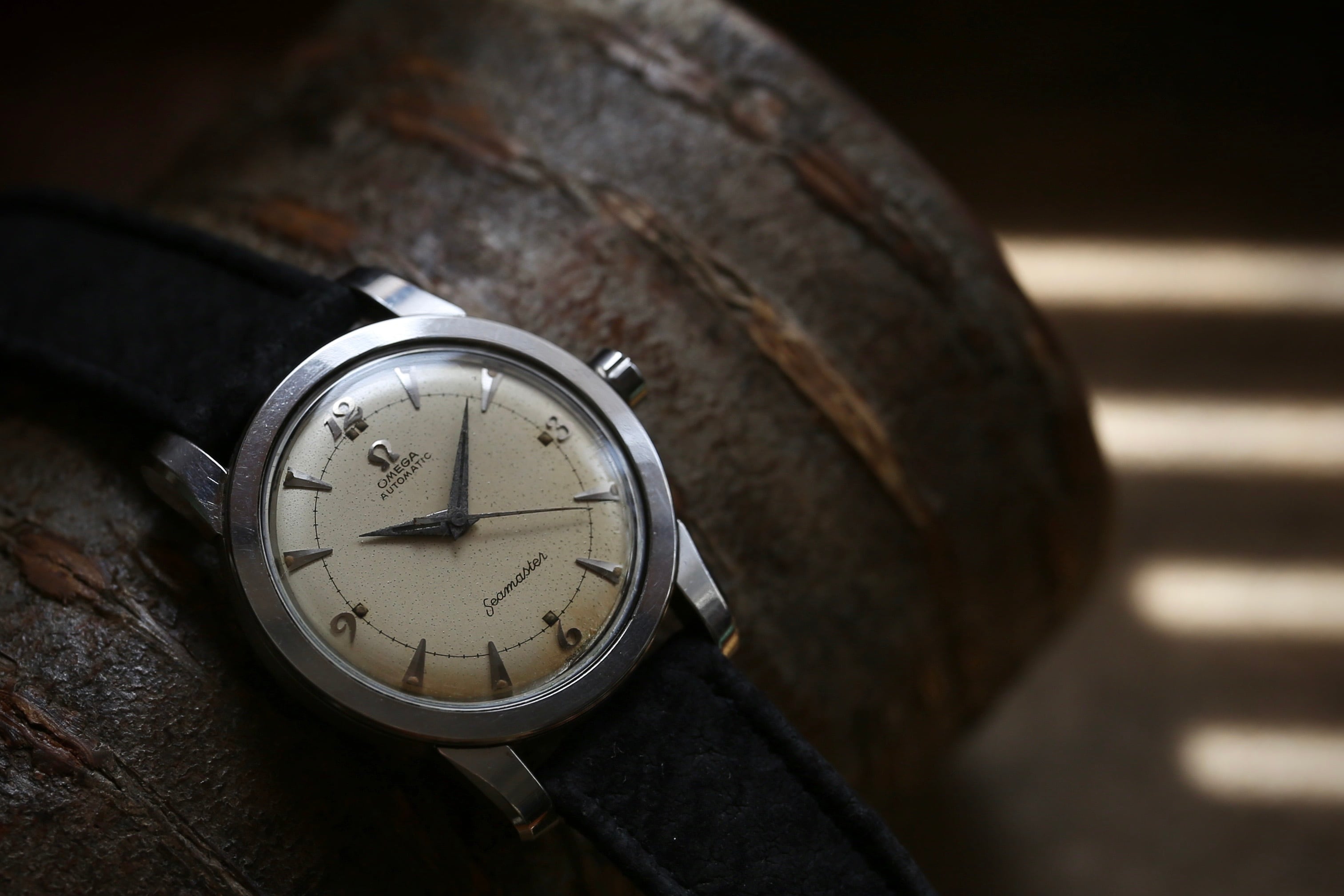【OMEGA】 1953年製 オメガ シーマスタ― ファースト 楔インデックス×飛びアラビア 自動巻き SS / Vintagewatch / Seamaster 1st / Cal.354