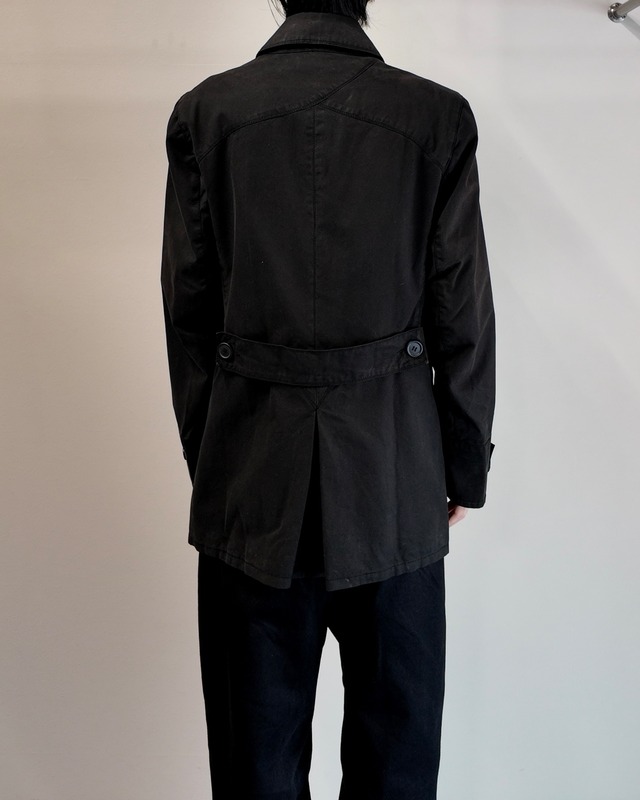 【MARCO TAGLIAFERRI】moleskin middle length coat