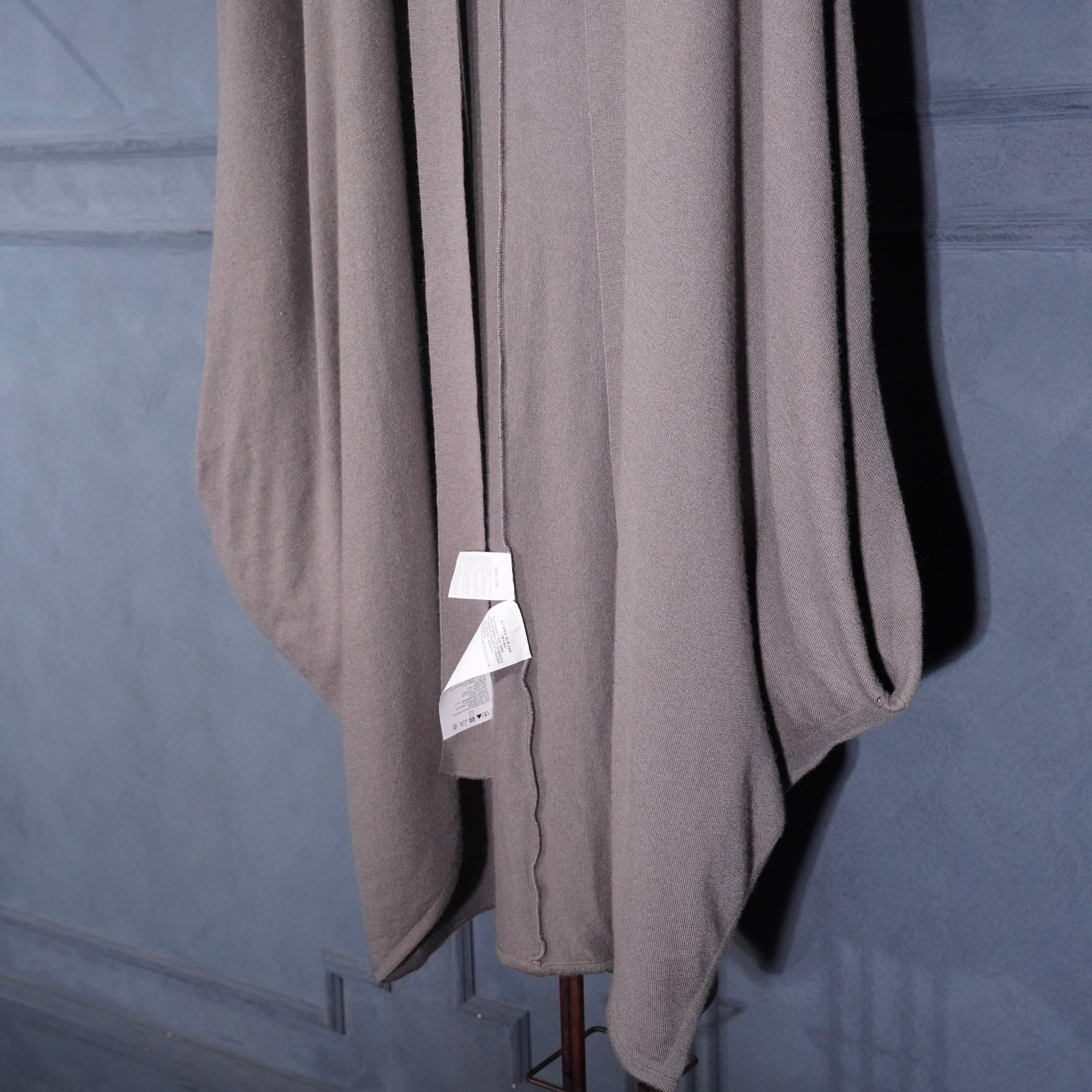 DEAD STOCK Max Mara DEFORMATION DESIGN CASHMERE SILK KNIT LONG