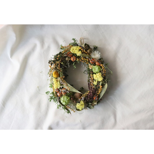 WR#174 【kusabana】wreath -oval-