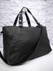 ◆CELINE セリーヌ HORIZONTAL DUFFEL ホライゾン ダッフル 3連ジップ 2way ミニボストン型 レザー トート バッグ 黒◆ 希少なダッフル♪