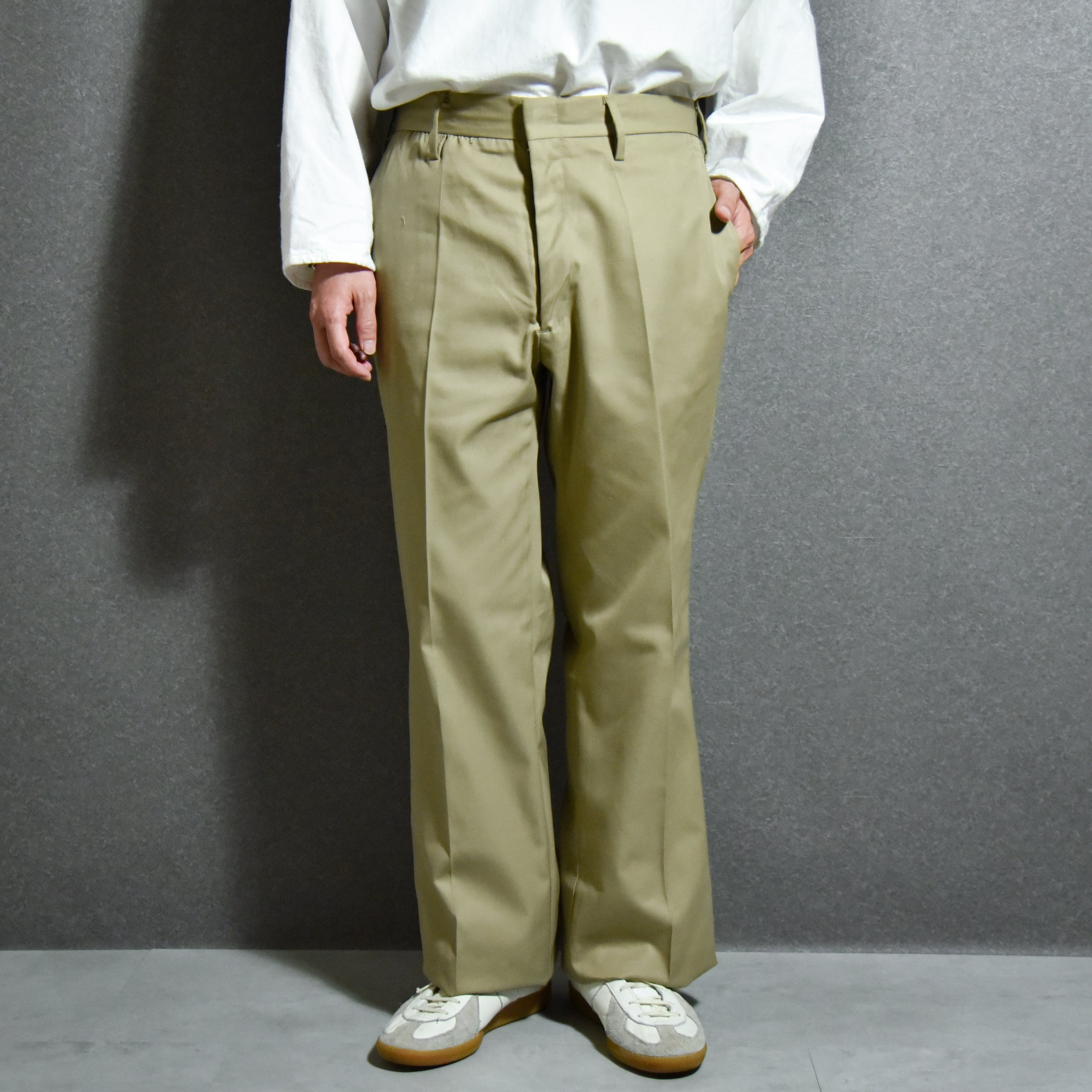 DEAD STOCK】Italian Army Chino Trousers イタリア軍 チノトラウザー 