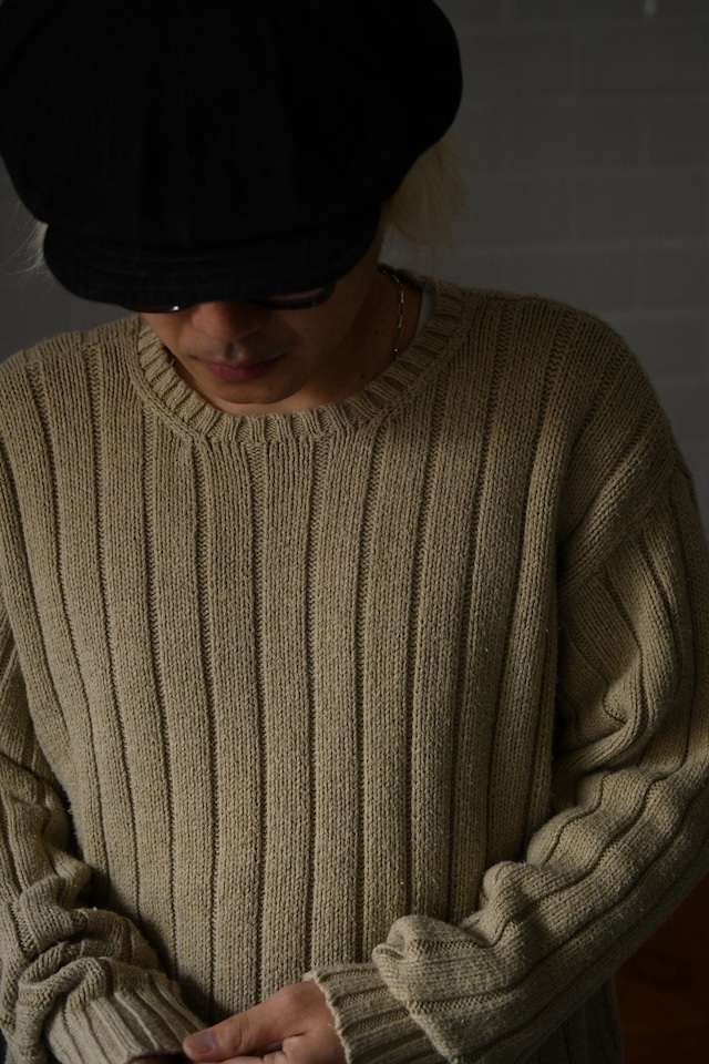 OK/90's "polo by Ralph Lauren" no ponny cotton knit