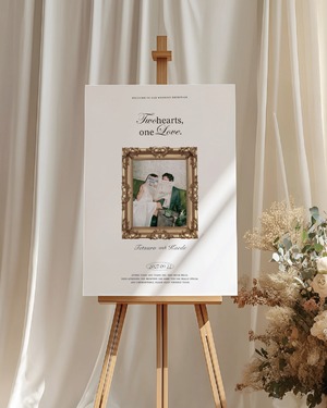 ウェルカムボード｜classical｜結婚式　#2