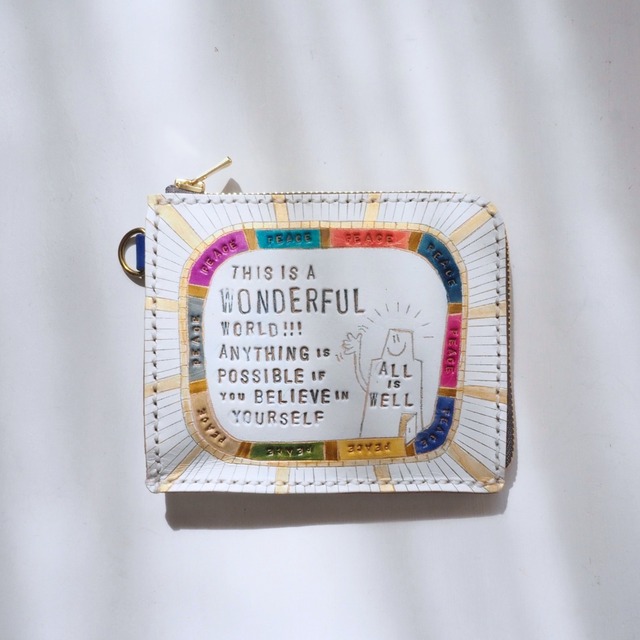 使いやすくて仕方ない！コンパクト財布　- 太陽を浴びてこんにちは -  LE−1521