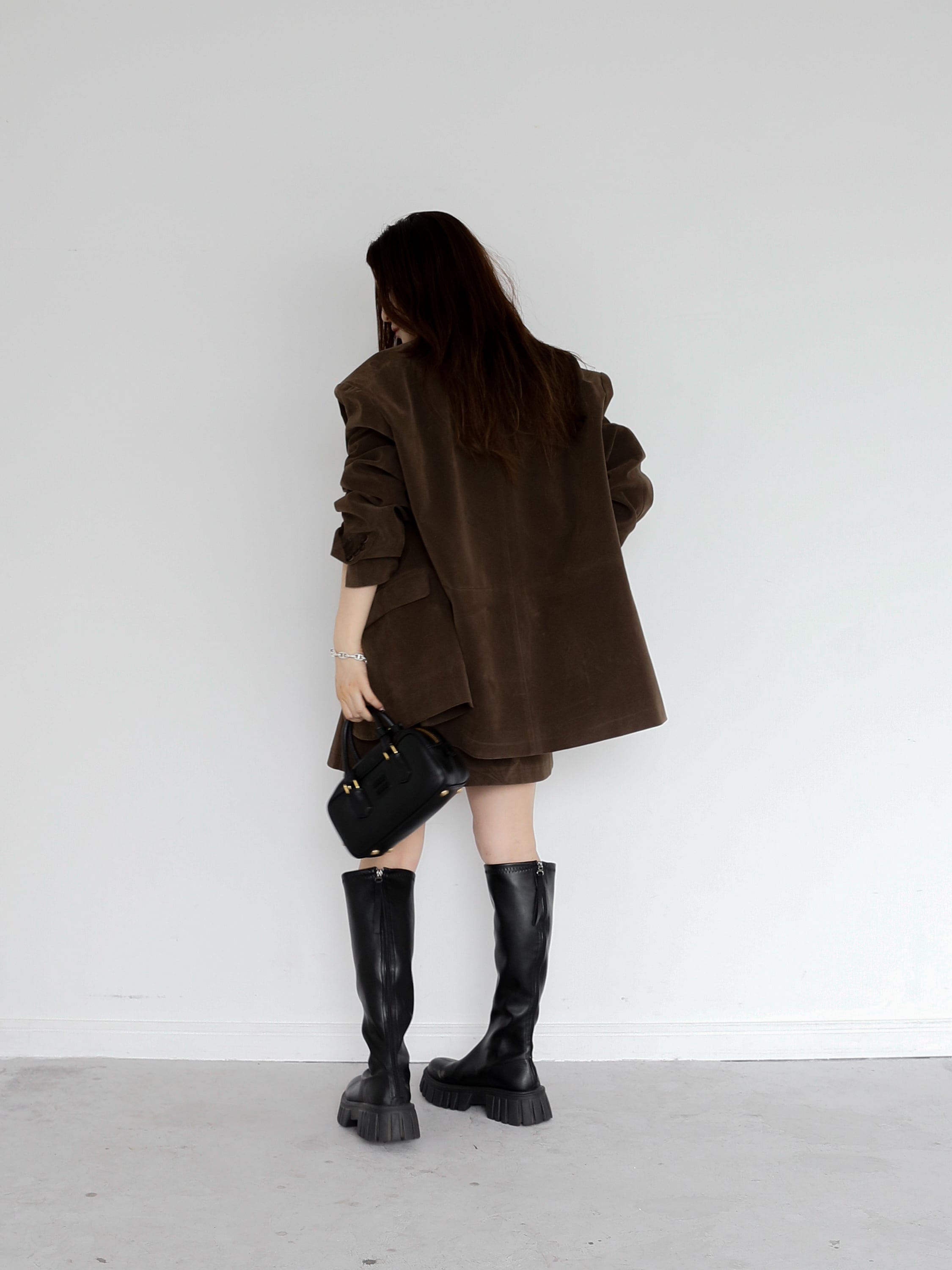 suede mini skirt | Katrin TOKYO