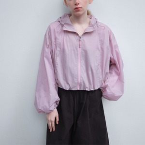 Zip-Up Cropped Hooded Jacket 【5color】 T4475