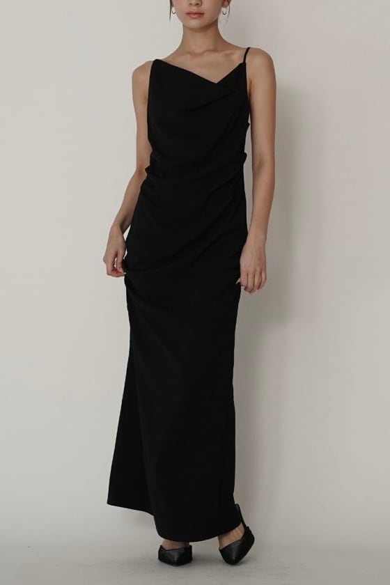 ガスヴァンサントみたいに蒼い bank アシンメトリードレス asymmetry dress ワンピース ガスヴァンサントみたいに蒼い bank アシンメトリードレス asymmetry