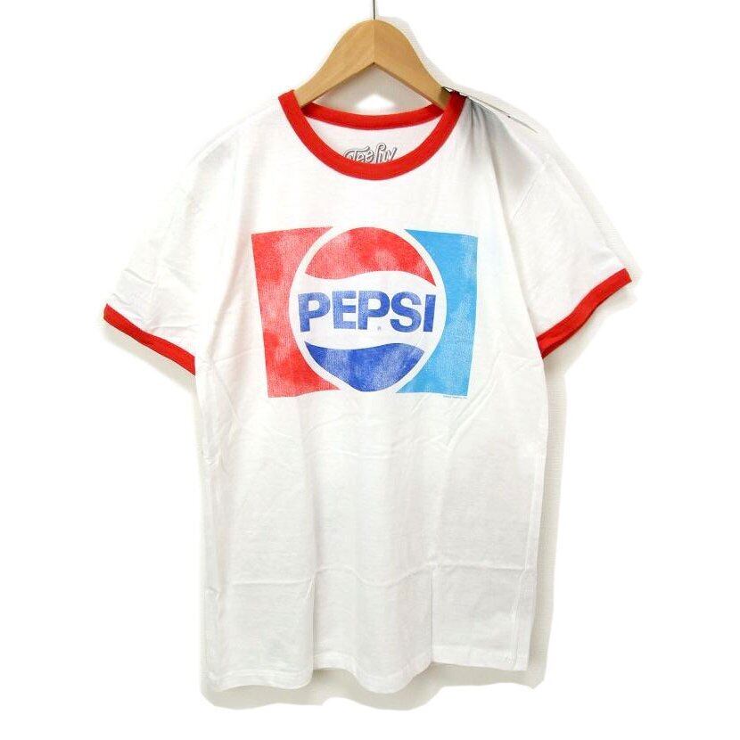 インポートtシャツ PEPSI ペプシ リンガーTシャツ メンズ半t