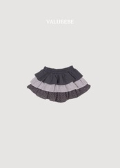 韓国子供服 / 26Autumn / 〖取寄〗valubebe / フリル ティアード スカパン / ベビー服 / キッズ服 *6M~S*