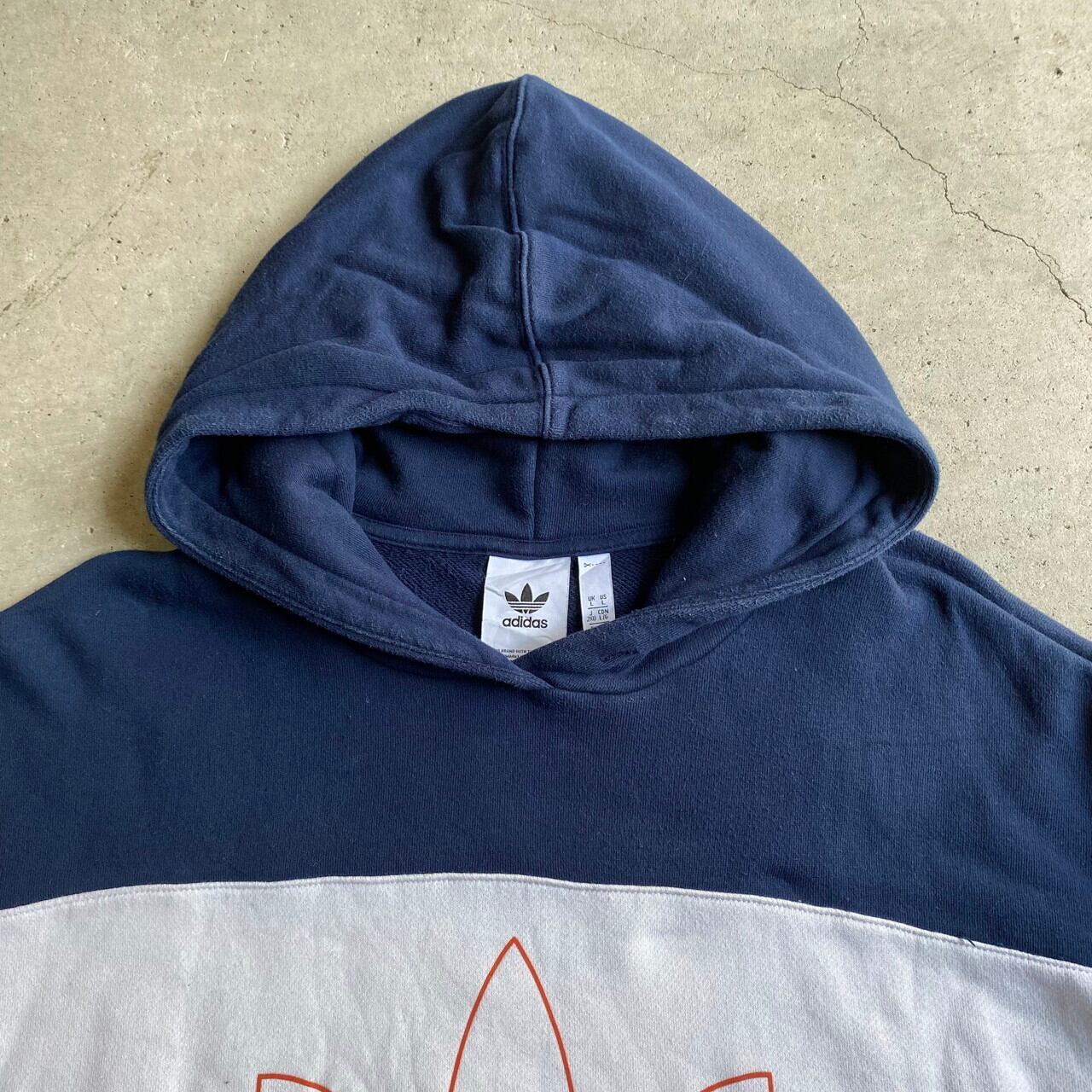 ビッグサイズ adidas アディダス ビッグロゴ トレフォイル プリント