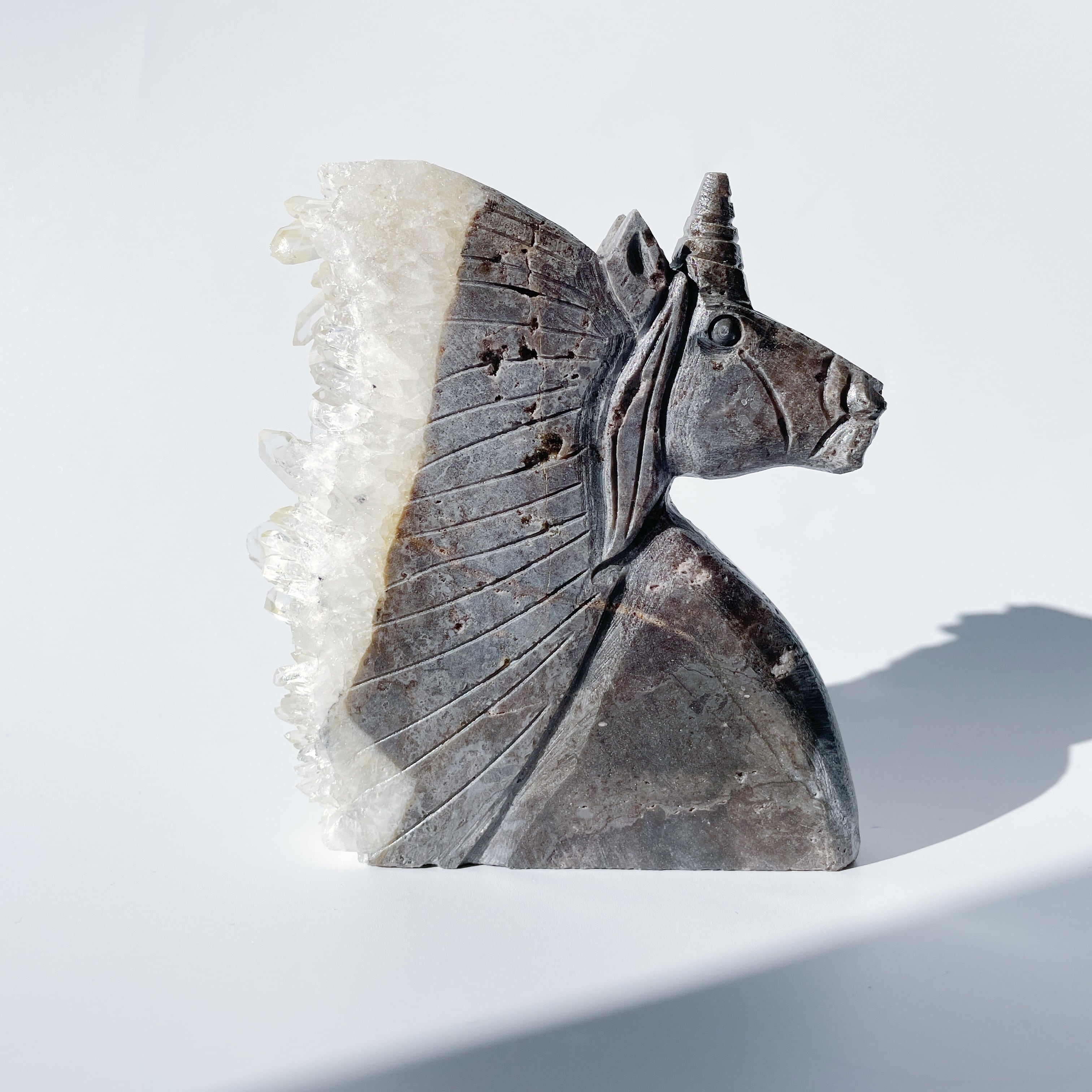 クリアクォーツ ユニコーン11◇Clear Quartz unicorn◇天然石・鉱石