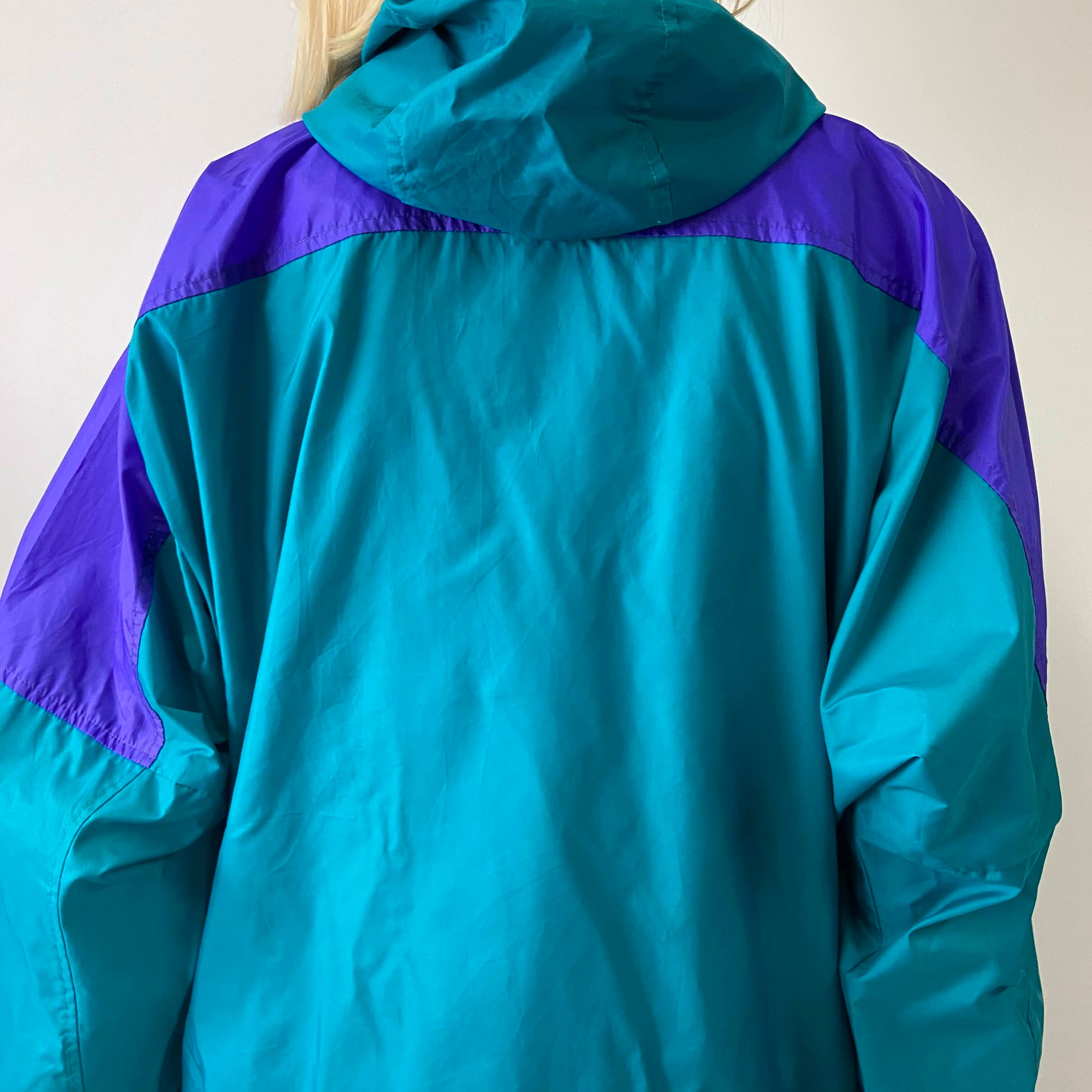 80年代 ビンテージ Columbia コロンビア ナイロン プルオーバー 