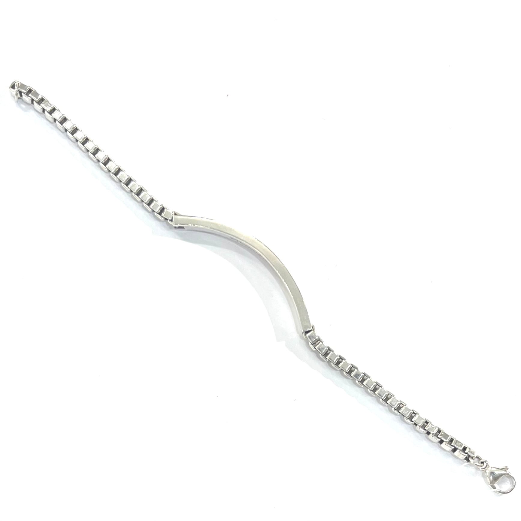 TIFFANY&CO.】2778 名作。ティファニー ID ベネチアンチェーン