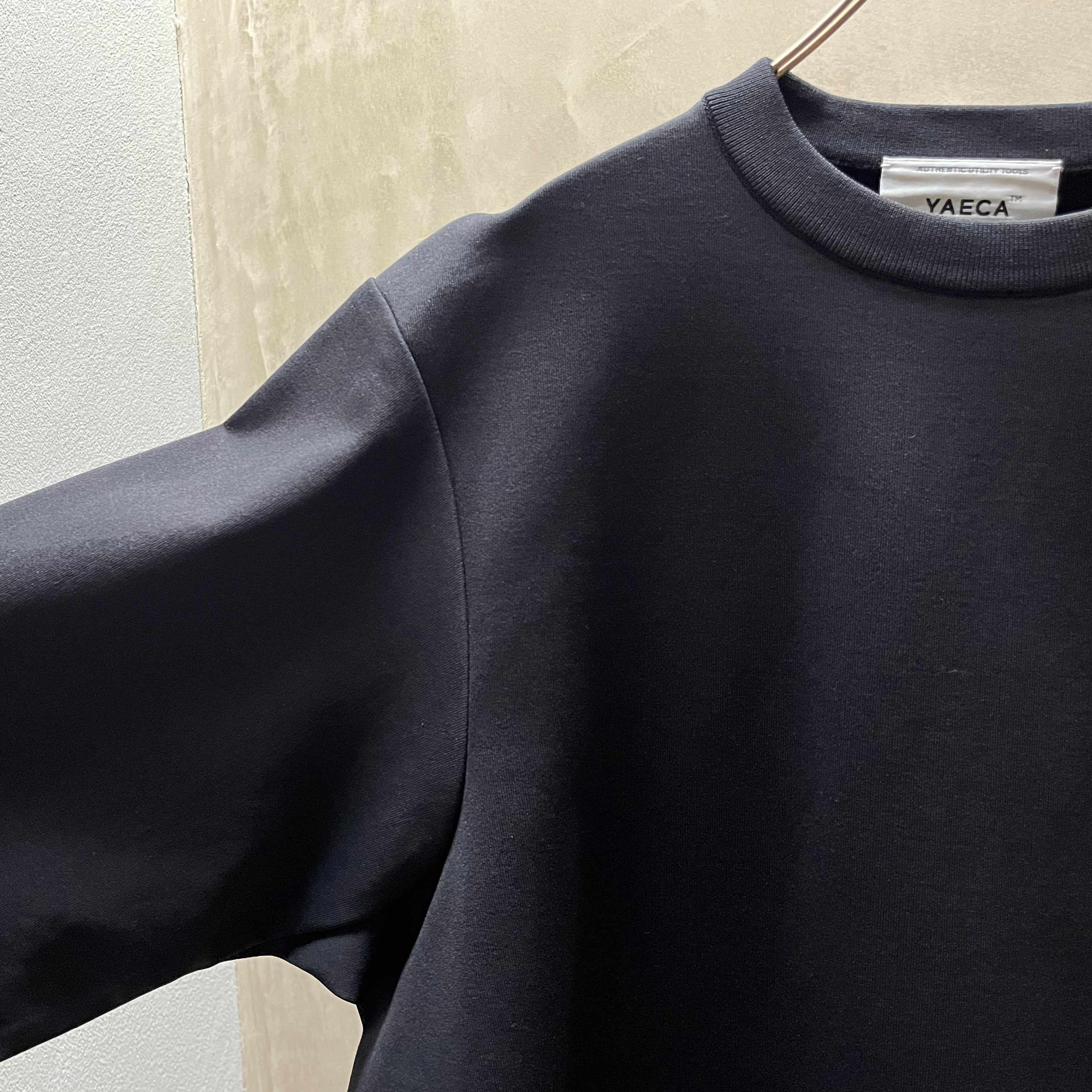 YAECA / ヤエカ ナイロンジャージ クルーネック 裾リブ #13004