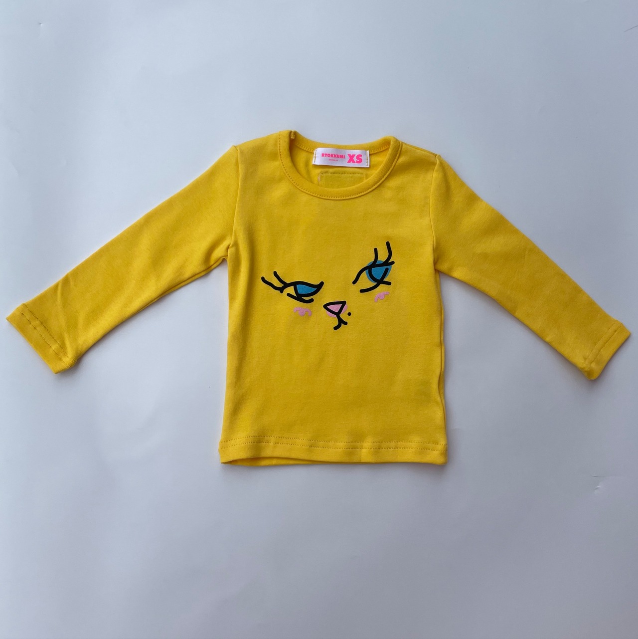 [受注生産] FACE SLIM T - Yellow