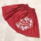 フラダンス 衣装 ALOHA STANDARDS アロハスタンダード パウスカート レッド系 ティアレ柄 花柄 植物柄 日本製 ハワイアンプリント ハワイアン アロハ フラ ダンス レッスン 練習 ハワイアンダンス シングル スカート ホワイト系 赤 白 シンプル 華やか 鮮やか かわいい おしゃれ 上品 大人っぽい