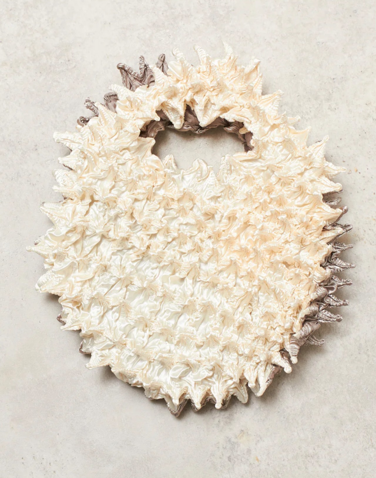 【送料無料】BUNZABURO 文三郎 / Petit Bag Bicolor  Beige x Greige - 2