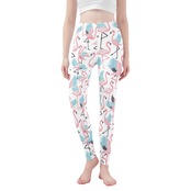 Legging Yoga Pants -フラミンリラックスレギンスパンツ 4206