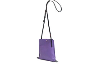 muku PAPIER 802　パープル　シュリンクレザー　ポシェット