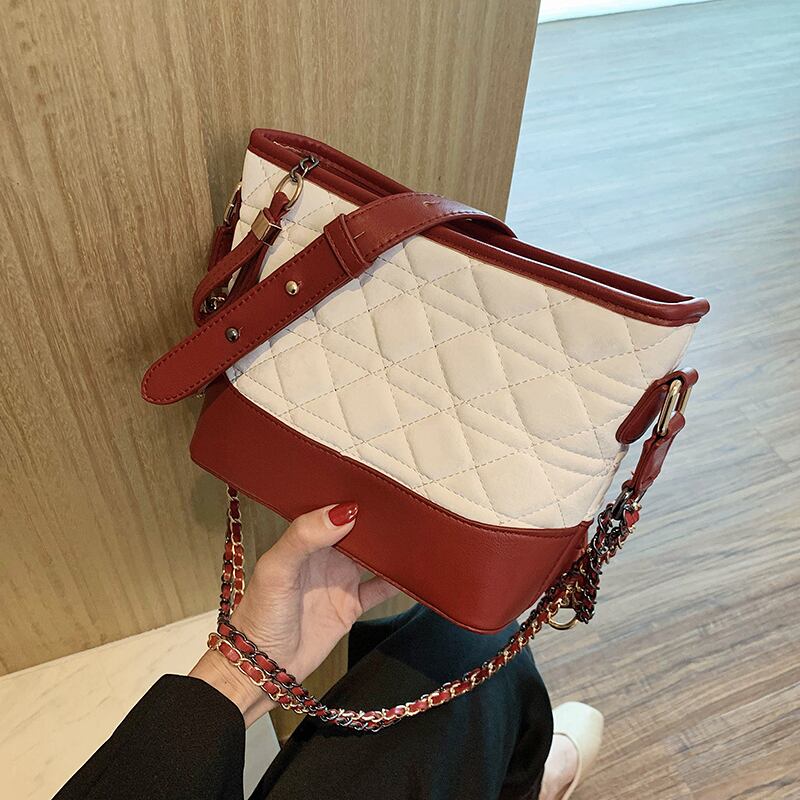 ネットセレブレディーススモールバッグ2020人気の新しい流行のファッションチェーンショルダーメッセンジャーバッグウエスタンスタイルワイルドストレイバッグ 手作りハンドバック34487802994