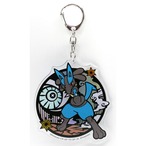 ポケットモンスター切り絵シリーズアクリルキーホルダールカリオ(8403379)