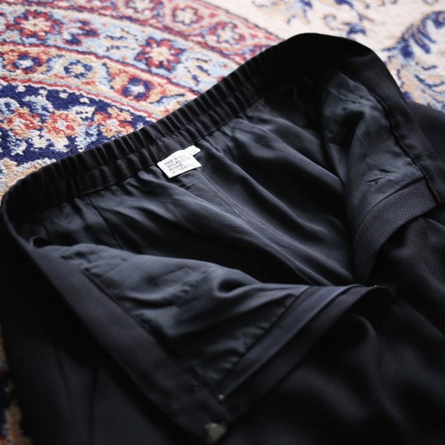 3-tuck straight silhouette waist stretch super wide easy slacks pants