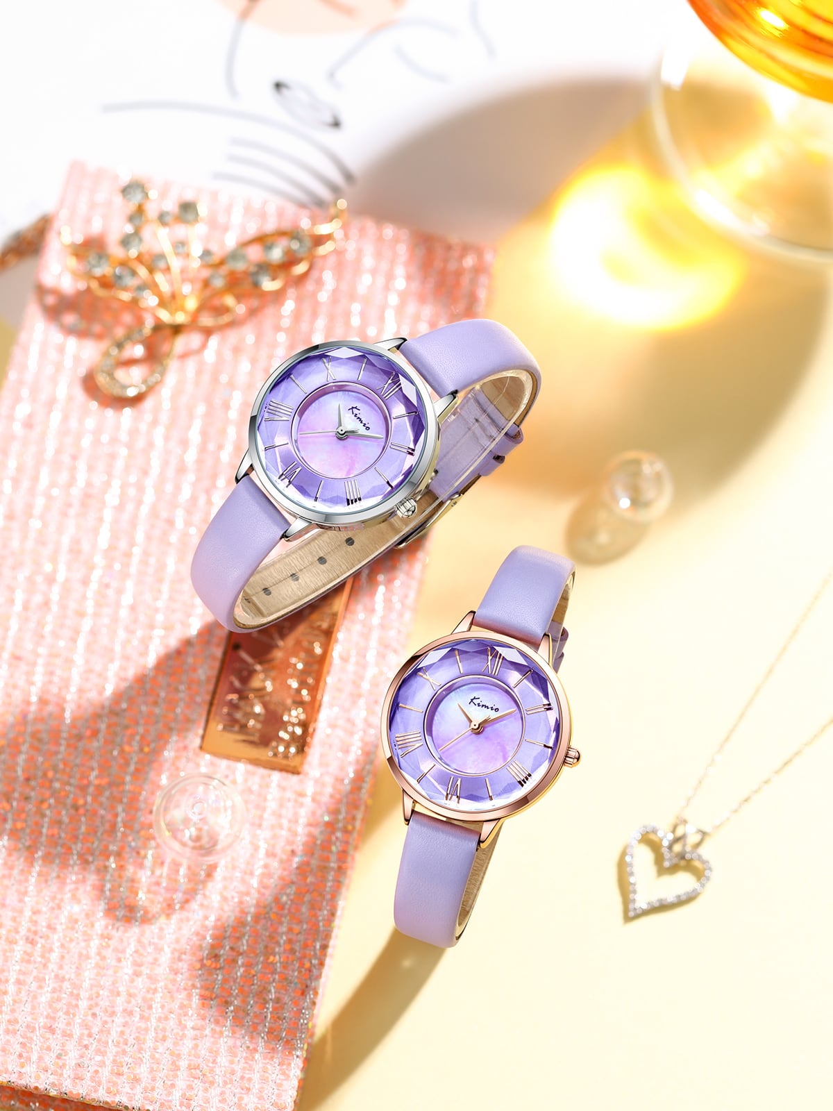 Kimio AF-Z1004 Another Classic(Light Purple) 腕時計 Kimio AF-Z1004 Another Classic(Light Purple) 腕時計
