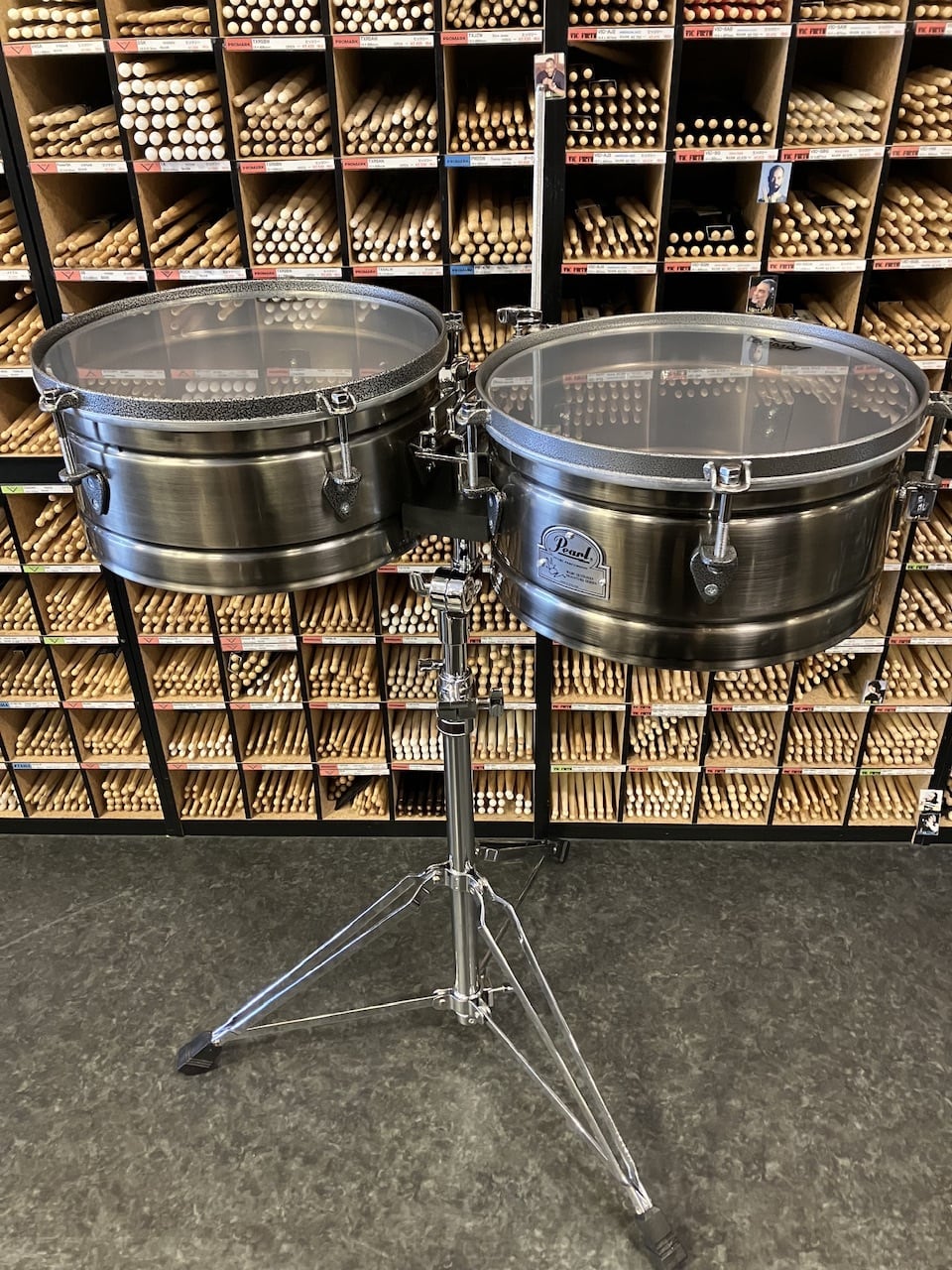 【mw@様】ハンドメイド　オーダー分 海外仕様] Pearl Marc Quinones Signature Elite Timbales 14″ & 15