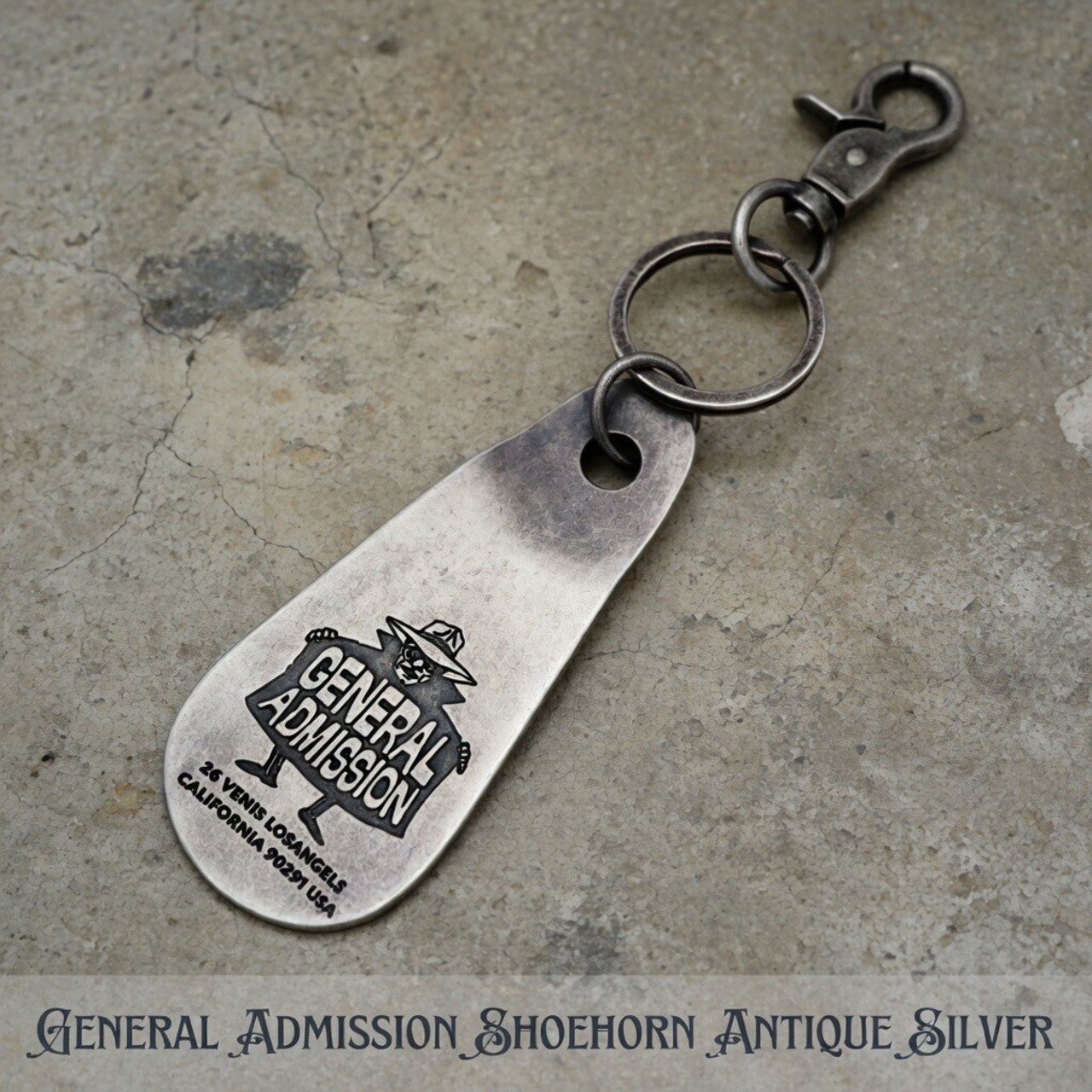 シューホーンキーホルダー　靴ベラ　《GENERAL ADMISSION》